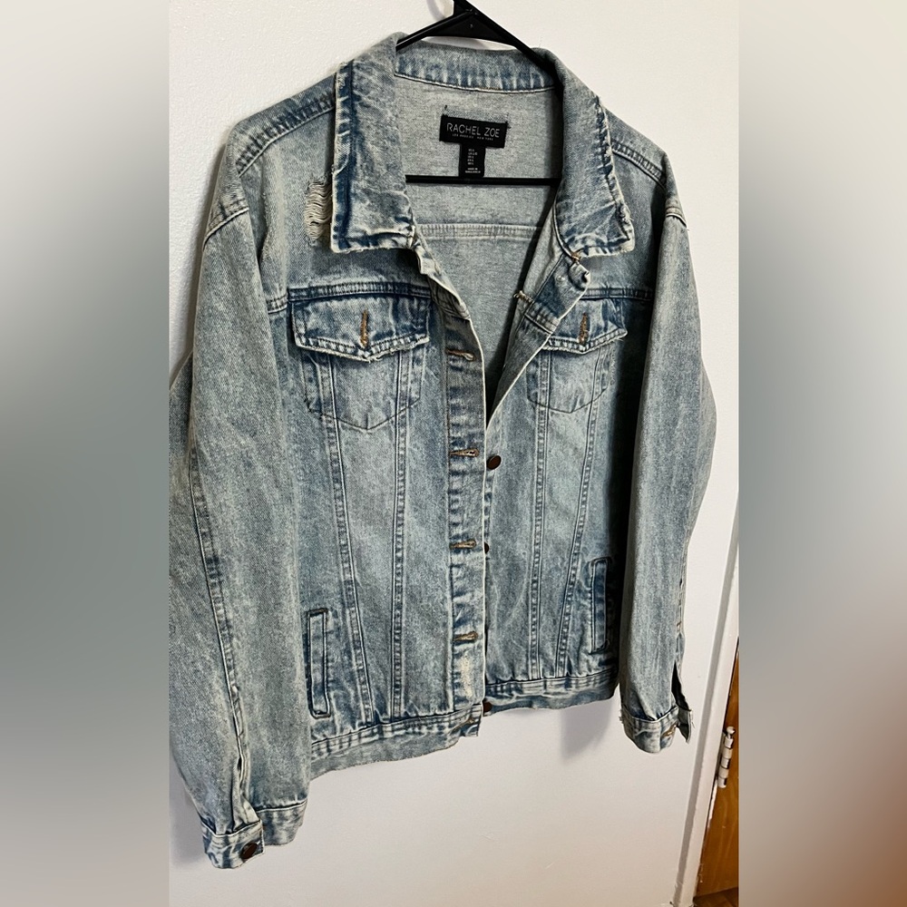 Rachel Zoe Light Blue Jean Jacket